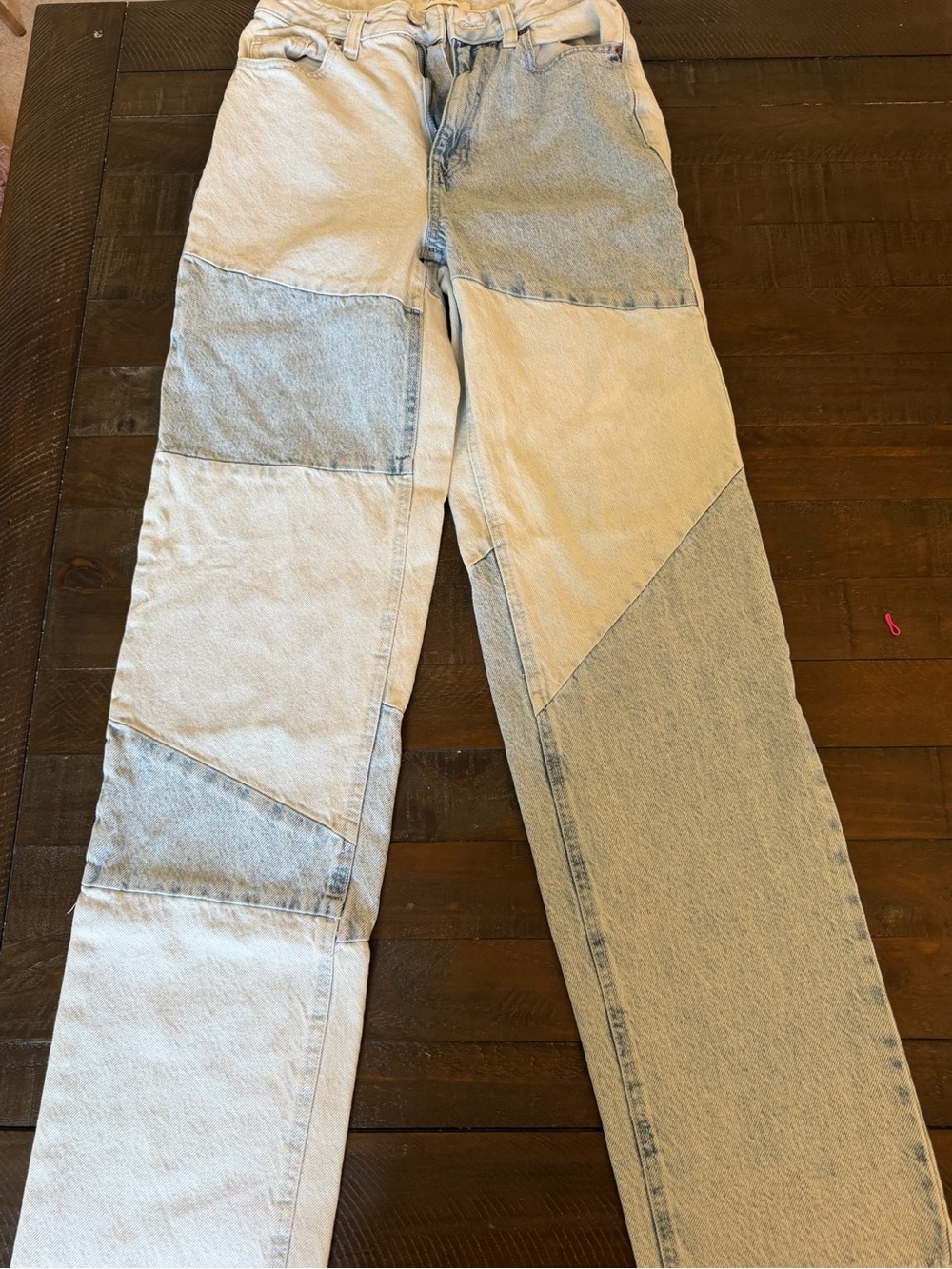 PacSun 90s Boyfriend Patchwork Jeans